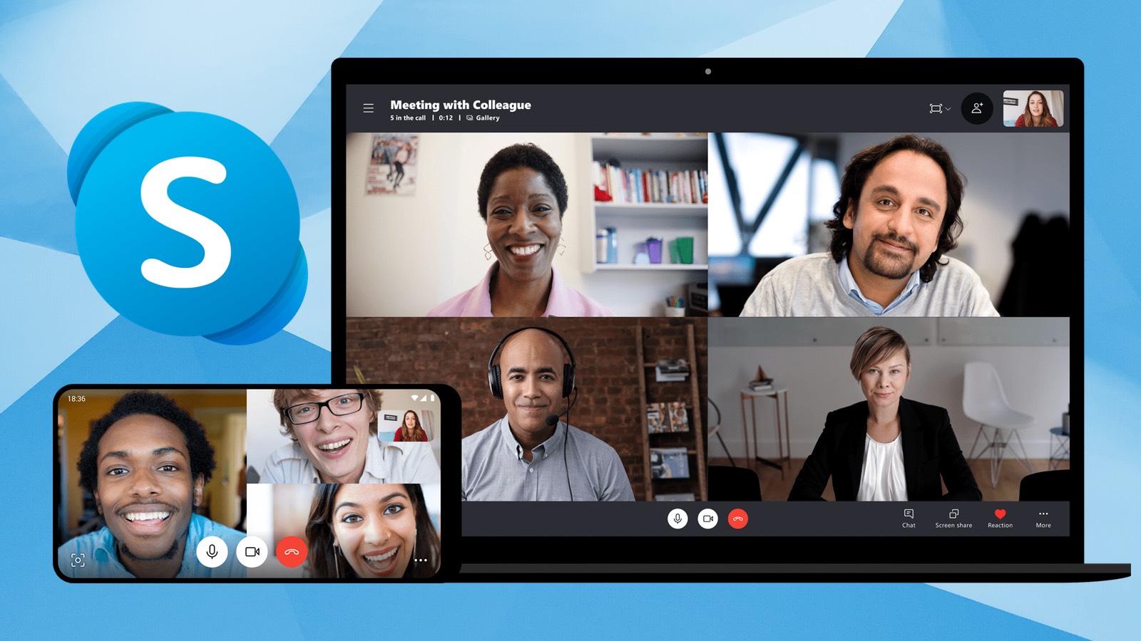 skype video chat on macbook